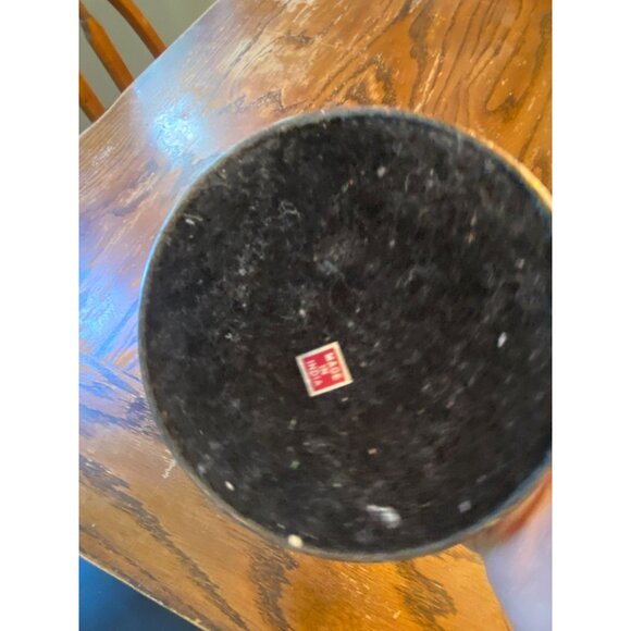 Vintage Two-Tone Brass & Silver Candlestick Holder 9" Tall - Picture 5 of 5